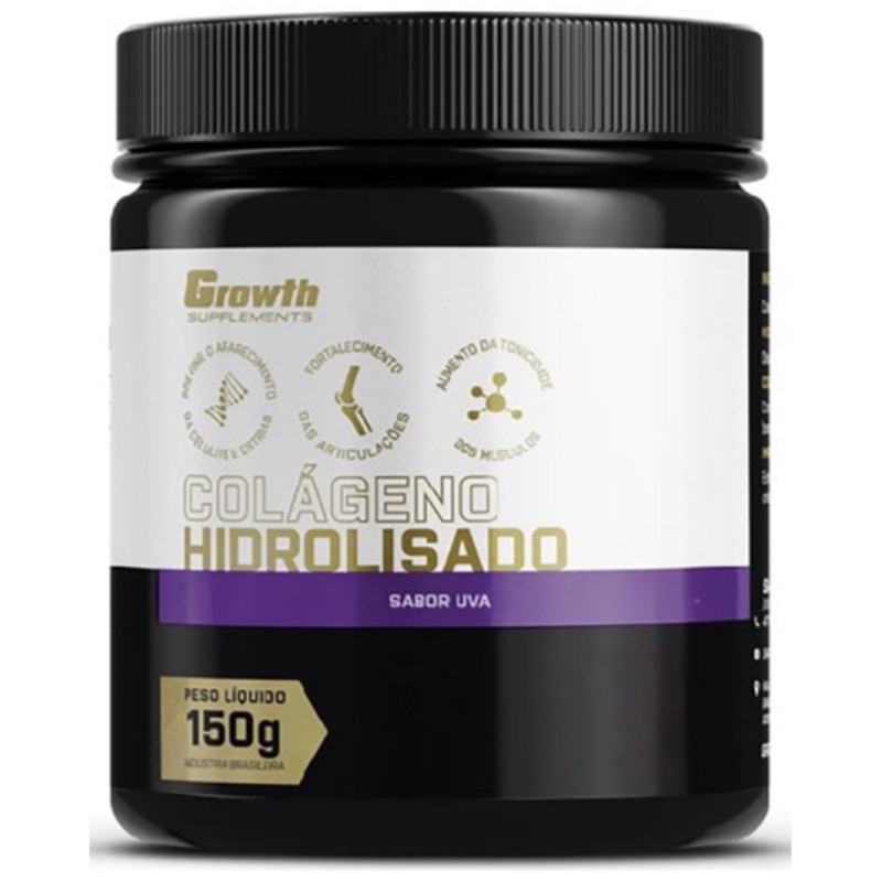 Hydrolyzed Collagen Powder 150g - Growth Suplementos